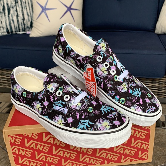 VANS ERA PARADISE FLORAL Blktrwht WMNS - Picture 7 of 16